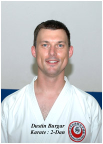 Dustin Burger — Karate Yudansha