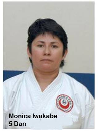 Monica Iwakabe — Karate Yudansha